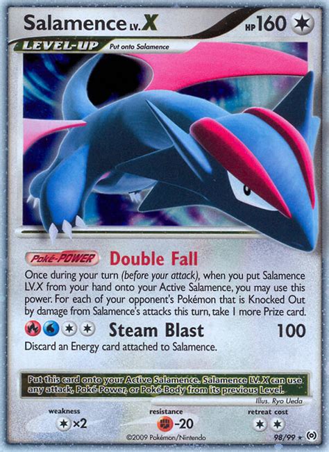 salamence lv x 98/99|salamence lv x price.